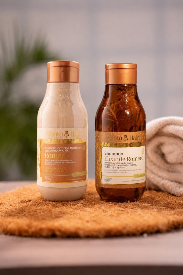 Combo Shampoo + Acondicionador de Romero